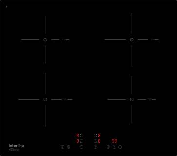 Варочная поверхность INTERLINE VIK 860 SIB BG