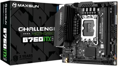 Материнская плата Maxsun Challenger B760ITX D5 S-CHALLENGER B760ITX D5