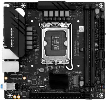 Материнская плата Maxsun Challenger H610ITX 2LAN MS-Challenger H610ITX 2LAN V3