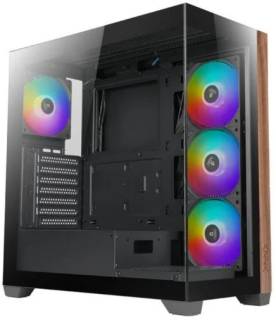 Корпус AZZA Neptune Black with window (CSAZ-491)
