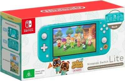 Игровая приставка NINTENDO Switch Lite Animal Crossing: New Horizons Timmy & Tommy Aloha Edition