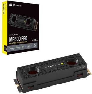 Внутренний HDD/SSD Corsair MP600 PRO XT Hydro X Edition 4TB M.2 2280 NVMe PCIe Gen4 x4 3D TLC CSSD-F4000GBMP600PHXT
