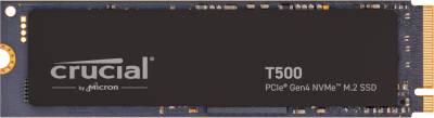 Внутренний HDD/SSD Crucial T500 4TB M.2 2280 NVMe PCIe Gen4 x4 TLC CT4000T500SSD3