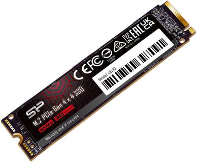 Внутренний HDD/SSD Silicon Power UD90 500GB M.2 2280 NVMe PCIe Gen4 x4 TLC SP500GBP44UD9005