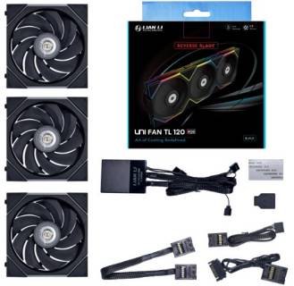 Вентилятор Lian Li Uni Fan TL Reverse 120 3 in 1 (G99.12RTL3B.00) Black