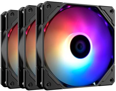 Вентилятор ID-Cooling TF-12025-PRO ARGB TRIO