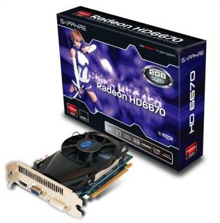 Видеокарта Sapphire Radeon HD 6670 2GB 11192-11-20G