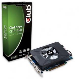Видеокарта Club-3D GeForce GTS 450 1024 Mb CGNX-TS45024I