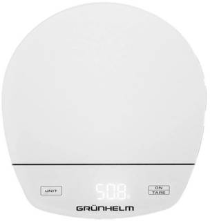 Весы кухонные Grunhelm KES-015LW