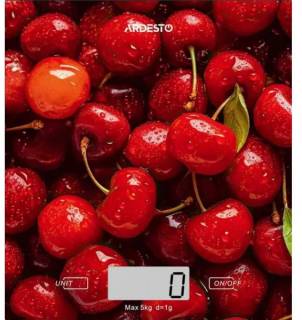 Весы кухонные Ardesto SCK-893CHERRY