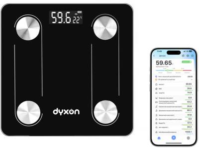 Весы напольные DYXON MEGASCALES 100 Black DXNVGMGSCLS100B