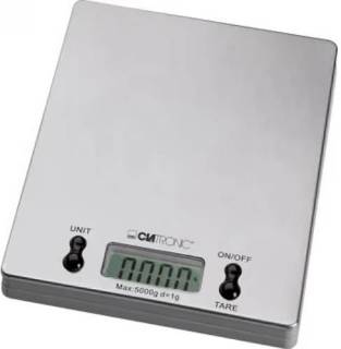 Весы кухонные Clatronic KW 3367 silver