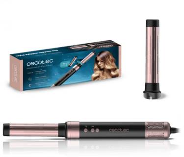 Выпрямитель для волос CECOTEC Bamba CeramicCare 2in1 AirGlam Black CCTC-00244
