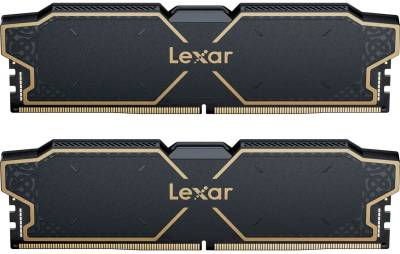Оперативная память Lexar Thor Black DDR5 32GB (2x16GB) 6000MHz CL38 Kit LD5U16G60C38LG-RGD