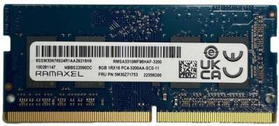 Оперативная память Ramaxel So-Dimm DDR4 8GB 3200MHz CL22 RMSA3310MB96HAF-3200