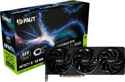 Видеокарта Palit GeForce RTX 4070 SUPER Infinity 3 OC 12GB NED407ST19K9-1043S
