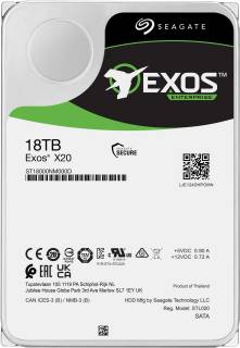Внутренний HDD/SSD Seagate Exos X20 18TB 7200rpm 256MB ST18000NM000D