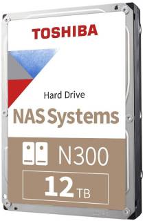 Внутренний HDD/SSD Toshiba N300 12TB 7200rpm 256MB HDWG21CUZSVA
