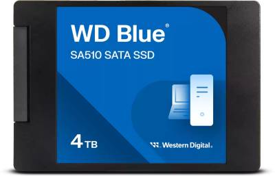 Внутренний HDD/SSD Western Digital WD BLUE SA510 4TB TLC WDS400T3B0A