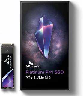 Внутренний HDD/SSD Hynix Platinum P41 2TB M.2 2280 NVMe PCIe Gen4 x4 3D TLC SHPP41-2000GM-2