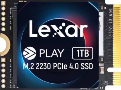 Внутренний HDD/SSD Lexar PLAY 1TB M.2 2230 NVMe PCIe Gen4 x4 TLC LNMPLAY001T-RNNNG