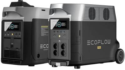 EcoFlow DELTA Pro Portable Power Stations 3600W/3600Wh + Smart Generator Bundle BundleDP+Generator