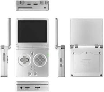 Игровая приставка Anbernic RG35XXSP 32GB Silver 5906800299048