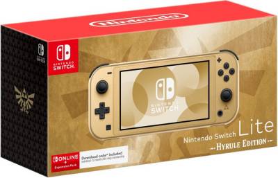 Игровая приставка NINTENDO Switch Lite Hyrule Edition 0045496453893