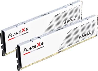 Оперативная память G.Skill Flare X5 White DDR5 32GB (2x16GB) 6400MHz CL32 Kit F5-6400J3240G16GX2-FX5W