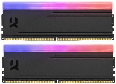 Оперативная память Goodram IRDM RGB Black DDR5 32GB (2x16GB) 6800MHz CL34 Kit IRG-68D5L34S/32GDC