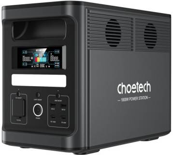 Choetech Portable Power Station BS065 1800W/1536Wh BS065-EU-BK