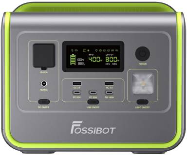 Fossibot F800 Green Portable Power Station 800W/512Wh FSB-F800-GR / 40071860289608