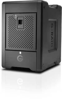 Внешний HDD SanDisk Professional G-RAID SHUTTLE 4 HDD 96TB Thunderbolt3 USB-C Black SDPH34H-096T-MBAAB