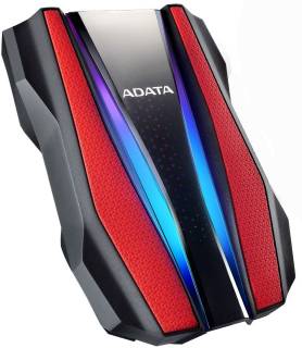 Внешний HDD A-Data HD770G 2TB RGB Black/Red USB 3.2 Gen1 AHD770G-2TU32G1-CRD