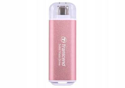 Внешний HDD Transcend SSD ESD300 512GB Pink USB Type-C TS512GESD300P