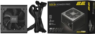 Блок питания 2E 750W GAMING Solid Power Pro (2E-SP750BRSMII-120)