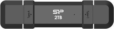 Внешний HDD Silicon Power DS72 1TB Black SB 3.2 Gen2 Type-C SP001TBUC3S72VPK
