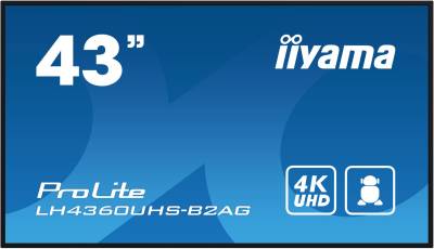 Монитор iiyama ProLite LH4360UHS-B2AG