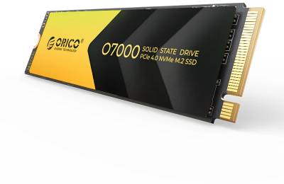 Внутренний HDD/SSD ORICO O7000 2TB M.2 2280 NVMe PCIe Gen4 x4 TLC O7000-2TB-GD-EP
