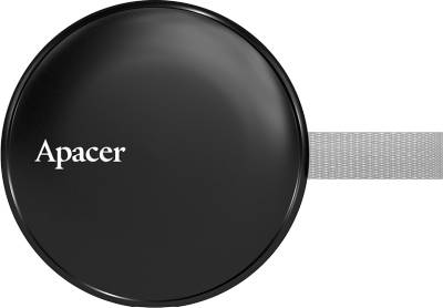 Внешний HDD Apacer Portable SSD AS725 Magnetic 256GB Black USB 3.2 Gen2 USB-C AP256GAS725B-1