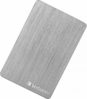 Внешний HDD Verbatim Store-n-Go Alu Slim 2TB Silver USB 3.2 Gen1 Type-C 53666