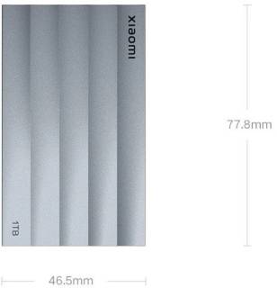 Внешний HDD Xiaomi Mi Portable Solid State Drive 1TB Light Color USB 3.2 Gen2 Type-C XMYDGT01MA/BHR7042CN