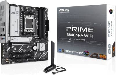 Материнская плата ASUS PRIME B840M-A WIFI 90MB1J20-M0EAY0