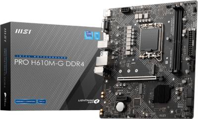 Материнская плата MSI PRO H610M-G DDR4