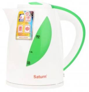 Электрочайник Saturn ST-EK8437U White/Lt.Green