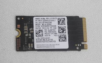 Внутренний HDD/SSD Samsung PM991 256GB M.2 2242 NVMe PCIe Gen3 x4 3D TLC MZ-ALQ2560 / MZALQ256HAJD