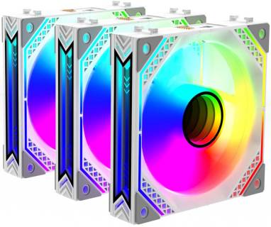 Вентилятор 2E Magic Mirror White 2E-ACF120MW-ARGB