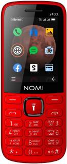 Смартфон Nomi i2403 Dual Sim Red i2403_Red