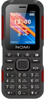 Смартфон Nomi i1850 Dual Sim Black/Red i1850_BlackRed