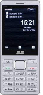 Смартфон 2E E280 2022 Dual SIM Silver 688130245227